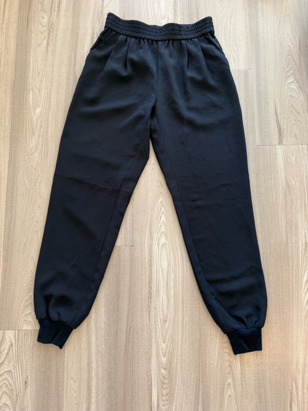 Joie Black Elastic Waist Jogger Pants - S